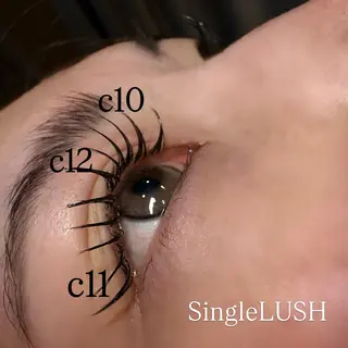 マツエク・マツパ ＋me 永澤のマツエク・マツパデザイン