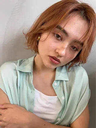 ショート カラー haruka 遥歌のヘアスタイル