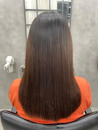 ロング すぐ巻ける縮毛矯正 🍀勝倉　麗のヘアスタイル