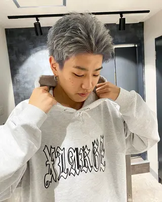 ショート カラー メンズ ⚡️ショート特化⚡️ ATARUのヘアスタイル