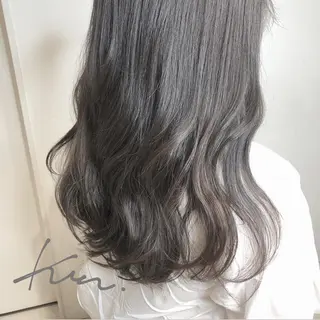 ロング カラー ヘアアレンジ マツエク・マツパ 透明感カラー🫧ヘア セット🫧松本菜月の眉毛・アイブロウイメージ