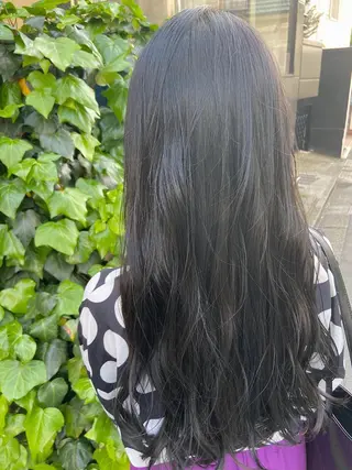 ロング カラー 溝口 恭章のヘアスタイル