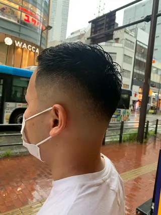 ショート メンズ 羽木 隆徒のヘアスタイル