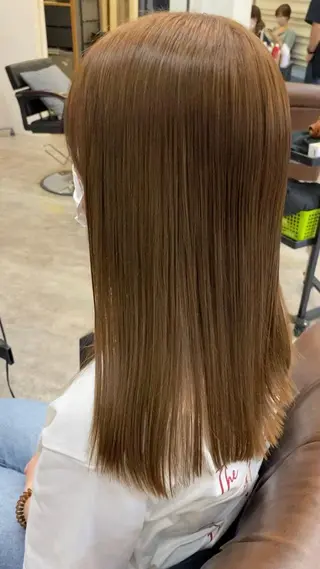 ロング カラー キッズ 🟢NEGi🟣 🫧髪質改善のヘアスタイル