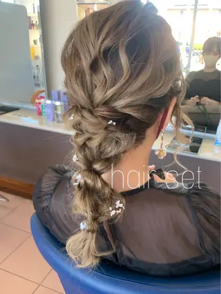 ヘアアレンジ 小澤 志穂のヘアスタイル