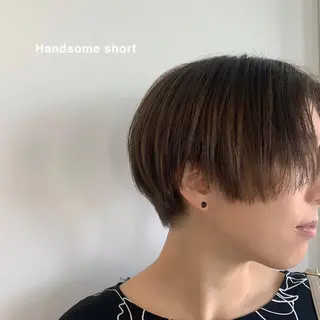 ショート 山本 晶大のヘアスタイル