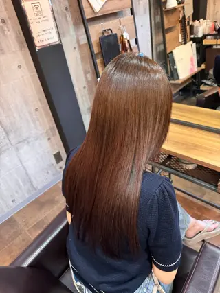 カラー パーマ 🏆美髪矯正/ハイト ーン🪽erinaのヘアスタイル