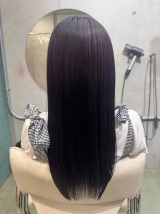 ロング カラー saku 🎀🫧のヘアスタイル