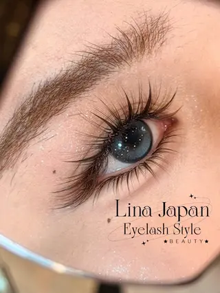 マツエク・マツパ Linanail Nambaのマツエク・マツパデザイン