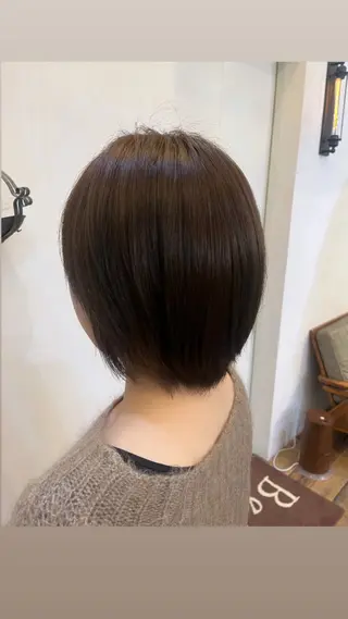 カラー 東茉央/ブリーチ リタッチ🧸銀座のヘアスタイル