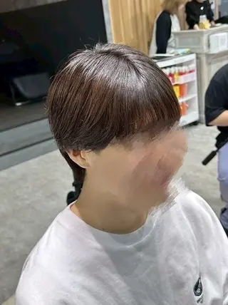 メンズ ニュアンスパーマ🌀 毛流れ🩶イザベラのヘアスタイル