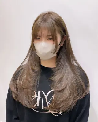 ロング 圧倒的モテ艶髪💎 レイヤー💎kanaのヘアスタイル