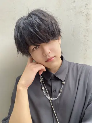 ショート カラー パーマ ヘアアレンジ メンズ メンズ特化酒井翔太 /メンズカット/名駅のヘアスタイル