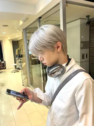 ショート カラー メンズ 甲斐 司のヘアスタイル