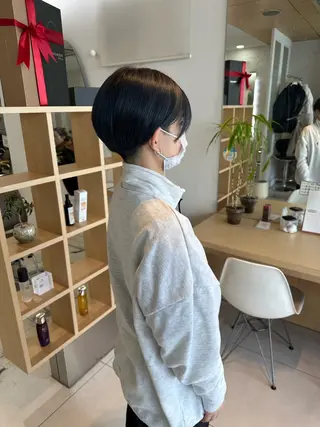 ショート 山下恋佳/矢場町/ ブリーチ/ショートのヘアスタイル