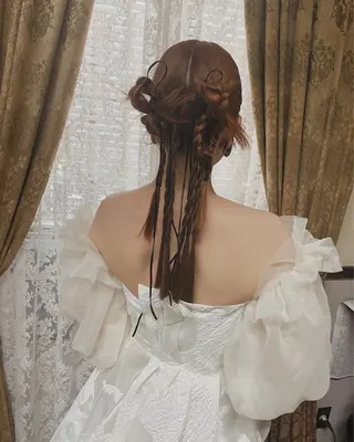 ヘアアレンジ 久井 由香のヘアスタイル