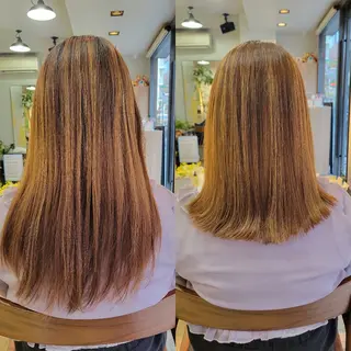 ミディアム 野村 果音(カノン)のヘアスタイル