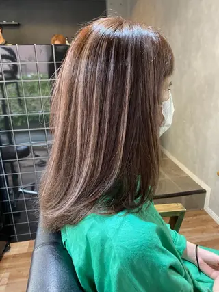 ロング カラー 似合わせレイヤー 🇰🇷荒木洋文のヘアスタイル