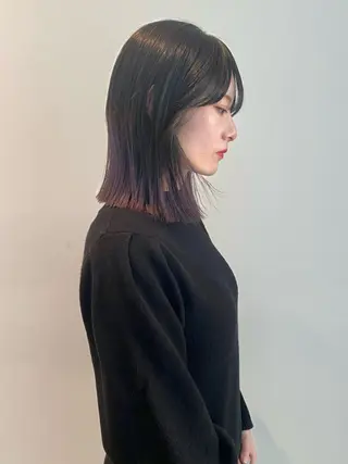 ミディアム カラー mai / linoah˚✧のヘアスタイル