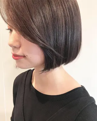ショート カラー 烏丸韓国ヘア🇰🇷 ayaka🎀のヘアスタイル