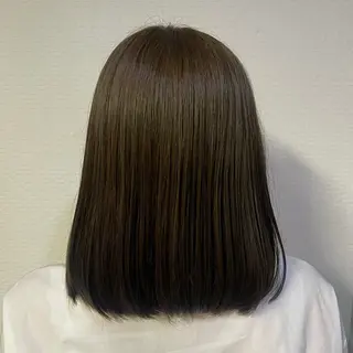 セミロング カラー ｼﾉｻﾞｷ ｷﾅのヘアスタイル