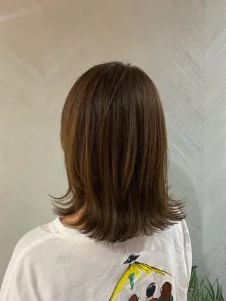ミディアム カラー Lavillage☆ ムラタ　タカノリのヘアスタイル