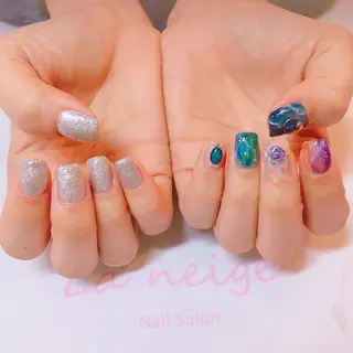 ネイル La neige* yuki 🐩🌙のネイルデザイン