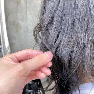 ミディアム カラー ヘアアレンジ 【ダメージレス施術】 【透明感】北村 拓也のヘアスタイル