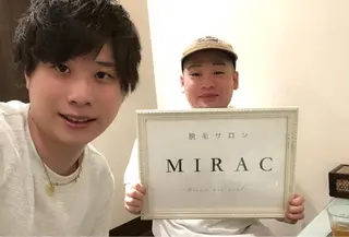 都度払い脱毛⭐️ 脱毛サロンMIRACのエステ・リラクイメージ
