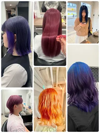 カラー ヘアアレンジ 🍓艶髪/艶カラー しんたに🌈のヘアスタイル