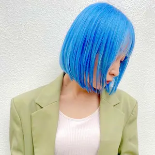カラー ハイトーン/ エクステ/KAIのヘアスタイル