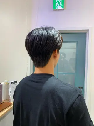 ミディアム メンズ/柏/パーマ/ チハヤのヘアスタイル