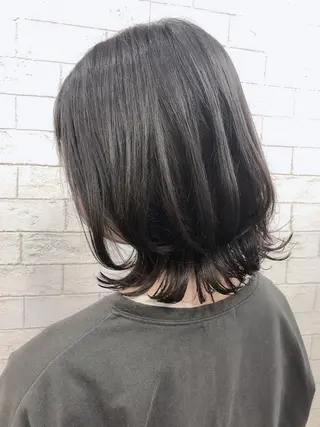 ミディアム ️韓国ヘア／レイヤー カットYūka❤️のヘアスタイル