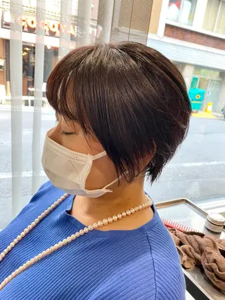 ショート 増子 祐太朗のヘアスタイル