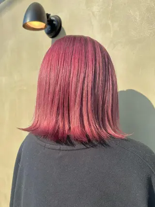 セミロング カラー Design Color🐰アユミのヘアスタイル