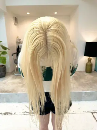 ロング カラー kai .のヘアスタイル