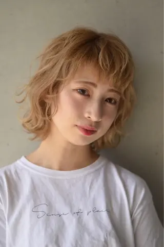 ショート カラー ヘアアレンジ GiseL天神カラー 髪質改善/ブリーチのヘアスタイル