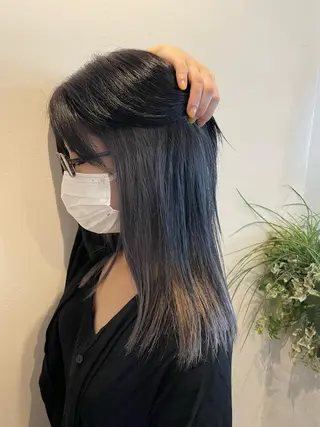 セミロング カラー AKALA HAIR 西宮店 Juriのヘアスタイル
