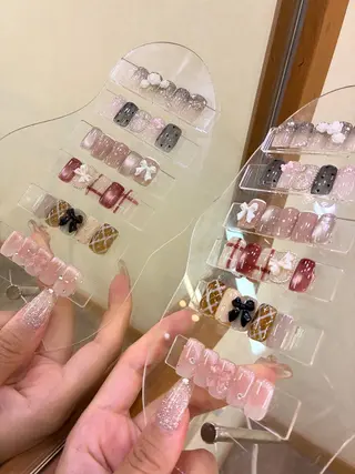 ネイル Aki ୨୧のネイルデザイン
