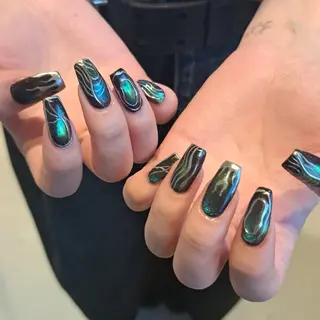 ネイル Nail mood デザイン持ち込みokのネイルデザイン