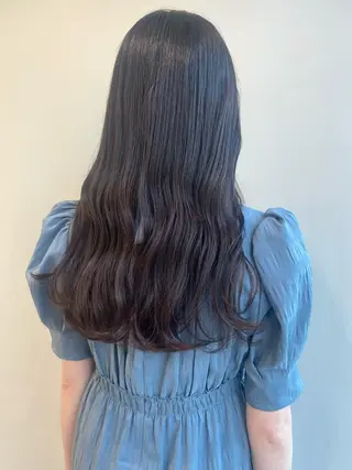 ロング カラー 山口 莉奈のヘアスタイル
