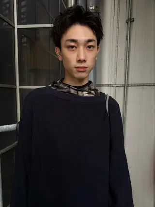 ショート パーマ Sota_Nknue フィットするカットのヘアスタイル