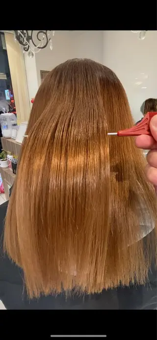 ミディアム パーマ 💍美髪矯正💍 髪質改善・店長 伊藤のヘアスタイル