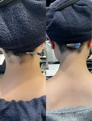 川田大輝 ナチュラルモードのヘアスタイル