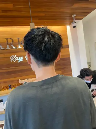 ショート メンズ やまこし 美裕樹のヘアスタイル