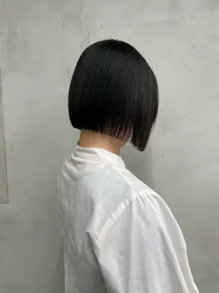 ミディアム 似合わせカット/ ハイトーン/aoiのヘアスタイル