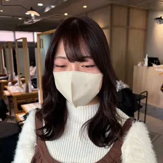 カラー りあの🎀 /暖色カラー🍒のヘアスタイル