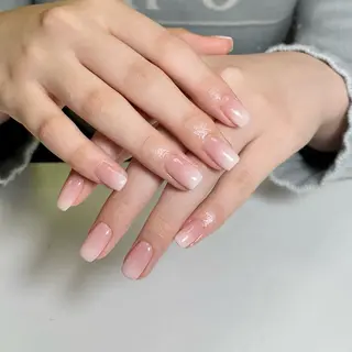 ネイル By moonネイル 🌷ワンホン/韓国風のネイルデザイン