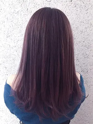 セミロング カラー パーマ ヘアアレンジ ✨ハイクオリティ✨ 山本香也のヘアスタイル