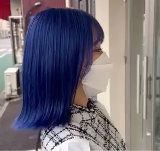 カラー 山田 誠也のヘアスタイル